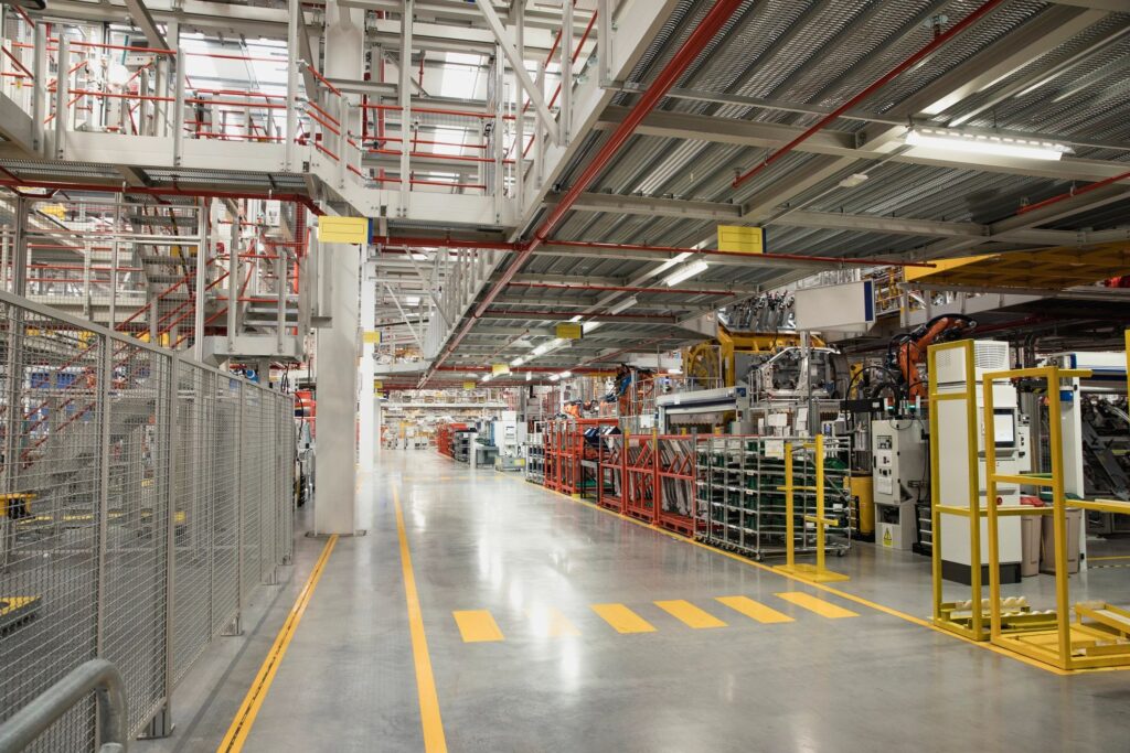 Industrial facility interior